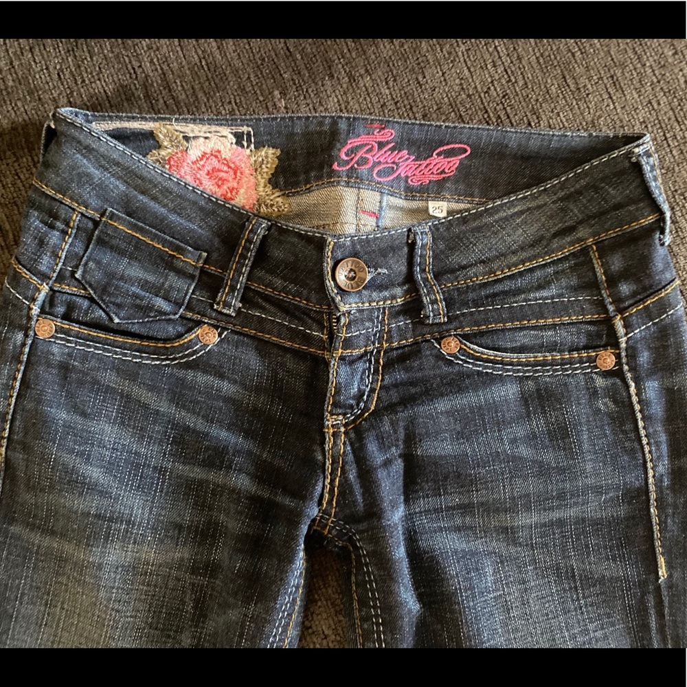Blue Tattoo Jeans 👖 😻 - Picture 2 of 13